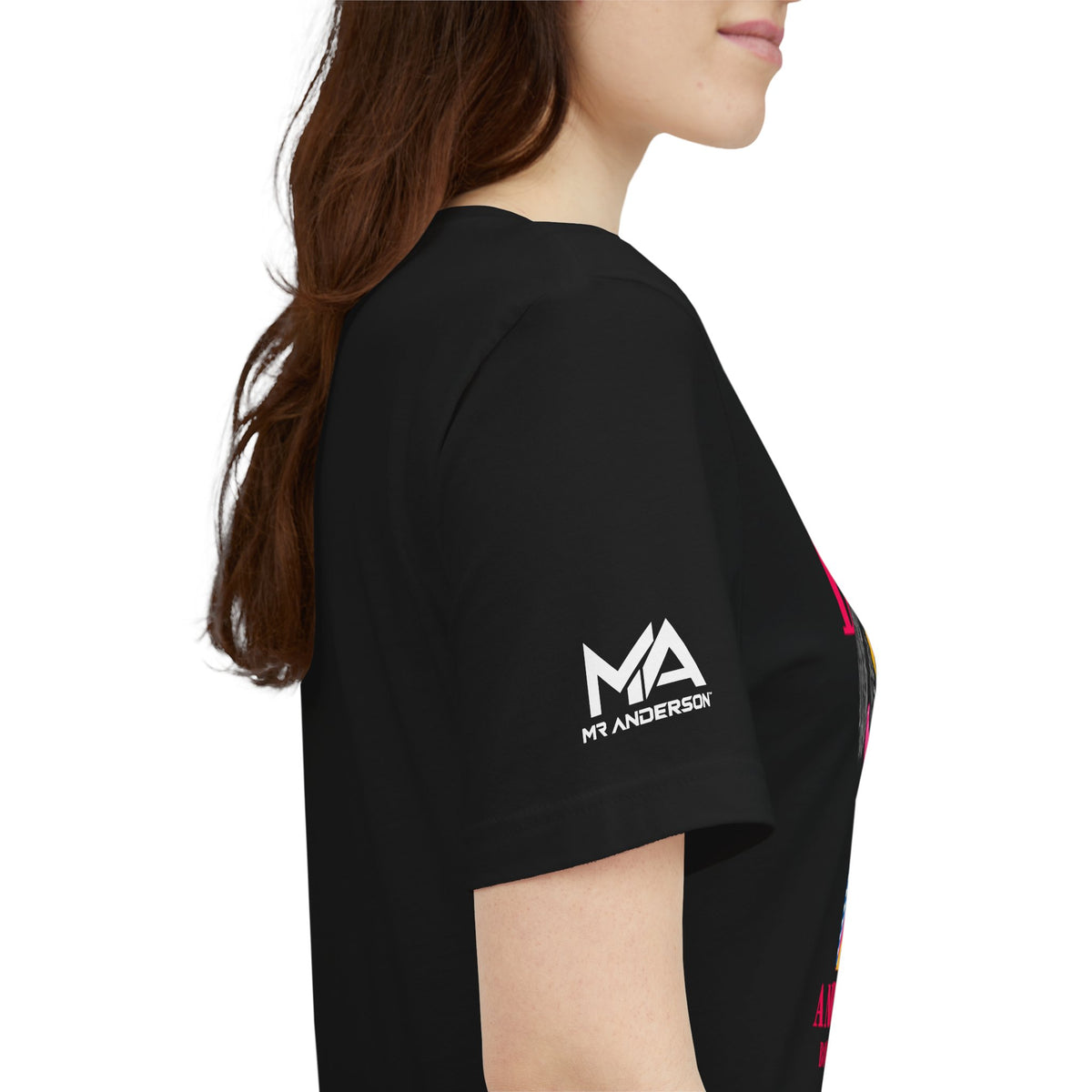 MR ANDERSON™ Women’s Pink Diva Dog — Premier A3 Tee